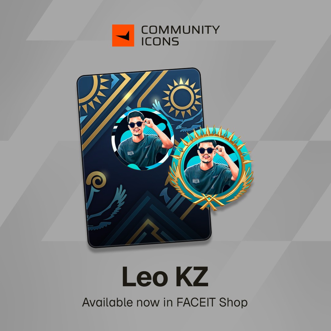 Рамка аватара и карточка профиля Leo KZ в магазине FACEIT